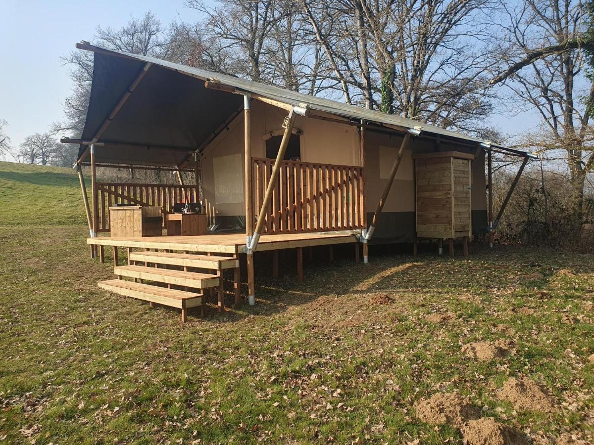 Luxury Safari Tents At Moulin Du Pommier Glamping & Camping Saulgond المظهر الخارجي الصورة