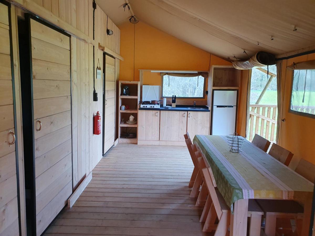 Luxury Safari Tents At Moulin Du Pommier Glamping & Camping Saulgond المظهر الخارجي الصورة