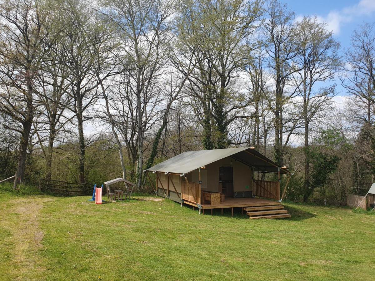 Luxury Safari Tents At Moulin Du Pommier Glamping & Camping Saulgond المظهر الخارجي الصورة