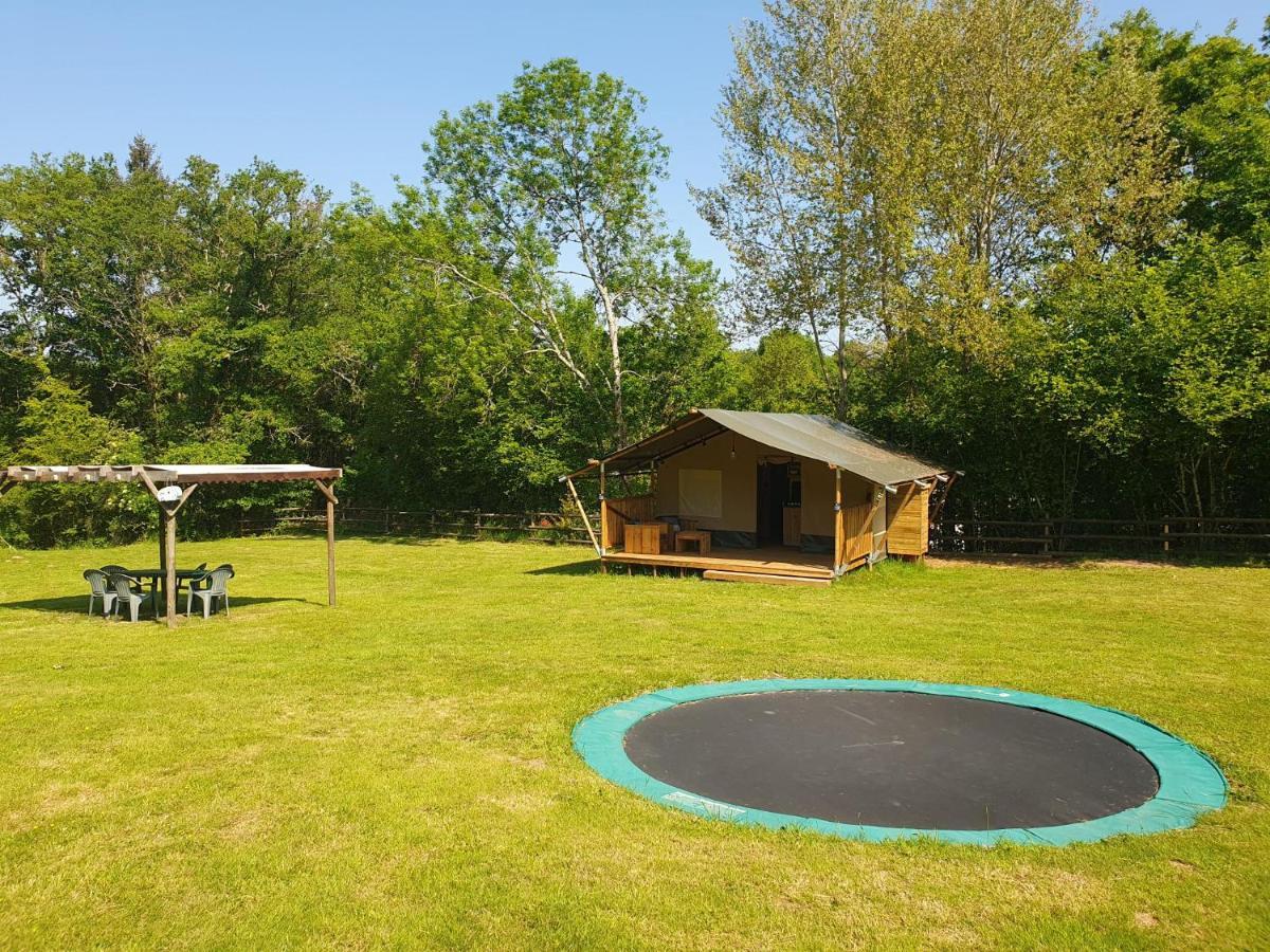 Luxury Safari Tents At Moulin Du Pommier Glamping & Camping Saulgond المظهر الخارجي الصورة