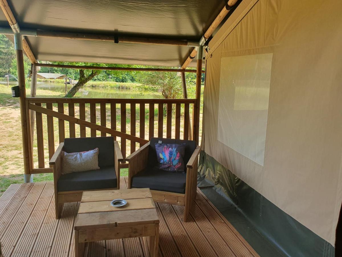 Luxury Safari Tents At Moulin Du Pommier Glamping & Camping Saulgond المظهر الخارجي الصورة