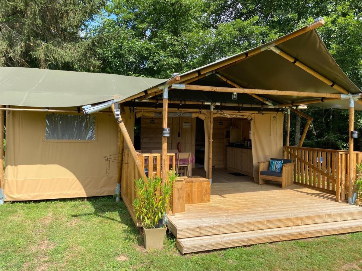 Luxury Safari Tents At Moulin Du Pommier Glamping & Camping Saulgond المظهر الخارجي الصورة